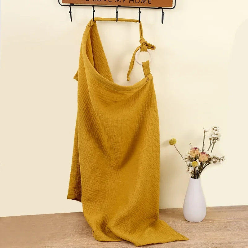 Mother Outing Breastfeeding Cover Double-layer Cotton Baby Feeding Nursing Covers Privacy Breastfeeding Apron Stroller Blanket
