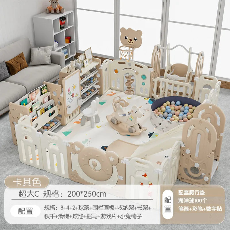 XL Fence Baby Fence Children's Game Floor Baby Indoor Household Fence