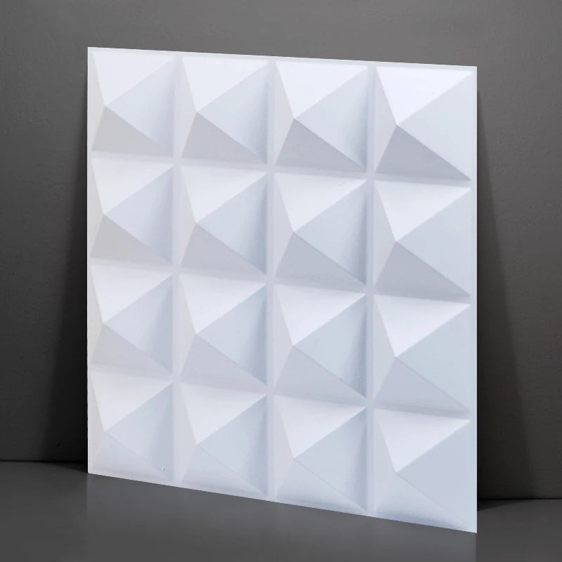 30cm house wall renovation geometric 3D wall panel non-self-adhesive 3D wall sticker art tile 3d wallpaper room bathroom ceiling