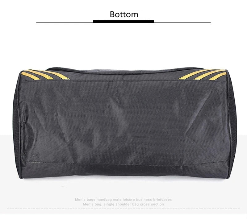 High Quality Nylon Waterproof Sports Gym Fitness Men's Travel Bags Basketball Large Capacity Duffel Bag