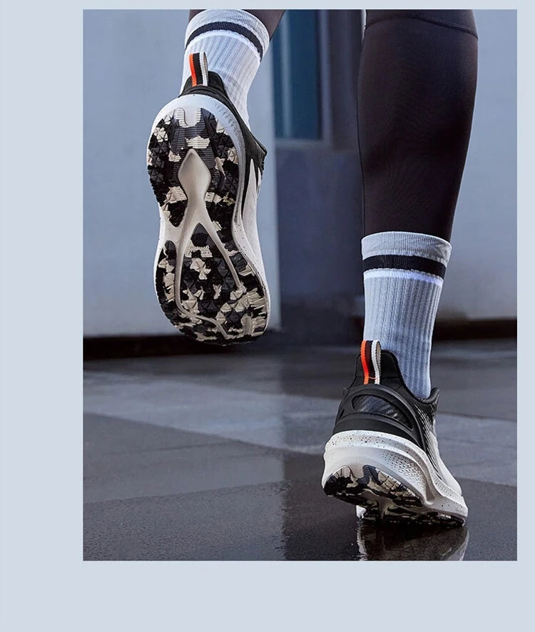 361 Degrees Rainblock 7.0 Men Running Shoes Anti Splash Rainproof Technology Non-Slip Cushioning Rebound Male Sneakers 672432239