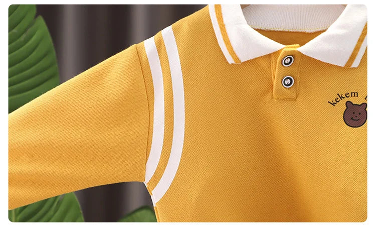 New Spring Autumn Baby Girls Clothes Kids Outfits Children Boys T-Shirt Pants 2Pcs/Sets Toddler Sports Costume Infant Tracksuits