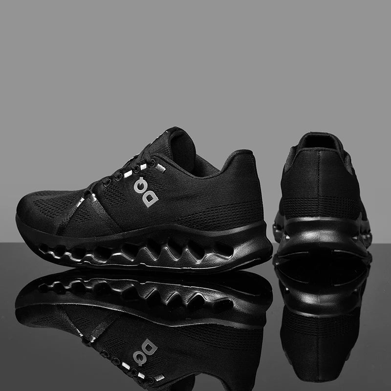 Men's Running Shoes Breathable Lightweight Shock Absorption Athletic Gym Training Sneakers Non-Slip Comfortable Sports Shoes