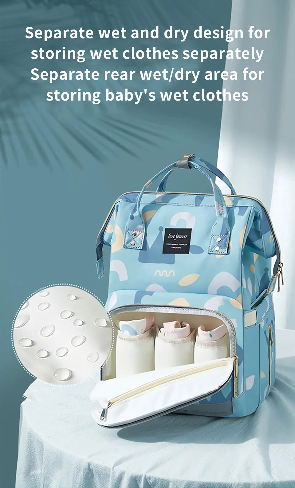 AIBEDILA Baby Diaper Bag Backpack Waterproof Mommy Travel Nappy Bag For Baby Care Maternity Stroller Bag Colorful Large Capacity