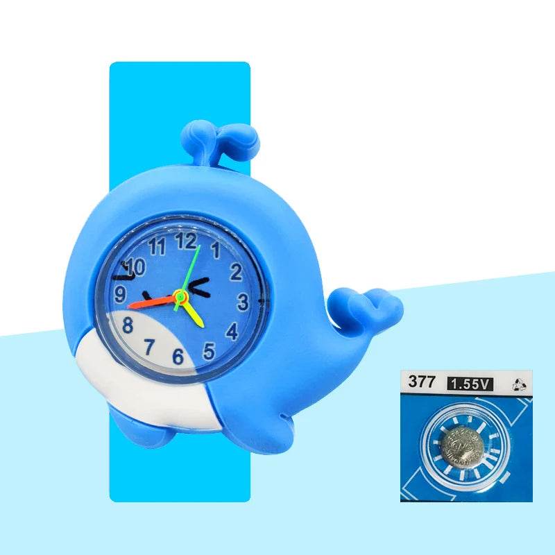 Baby Birthday Gift Children Toys Watches Cartoon Animal Dial Bracelet Kids Watches for Boy Girl 2-15 Years Old Child Clock - AIAZ