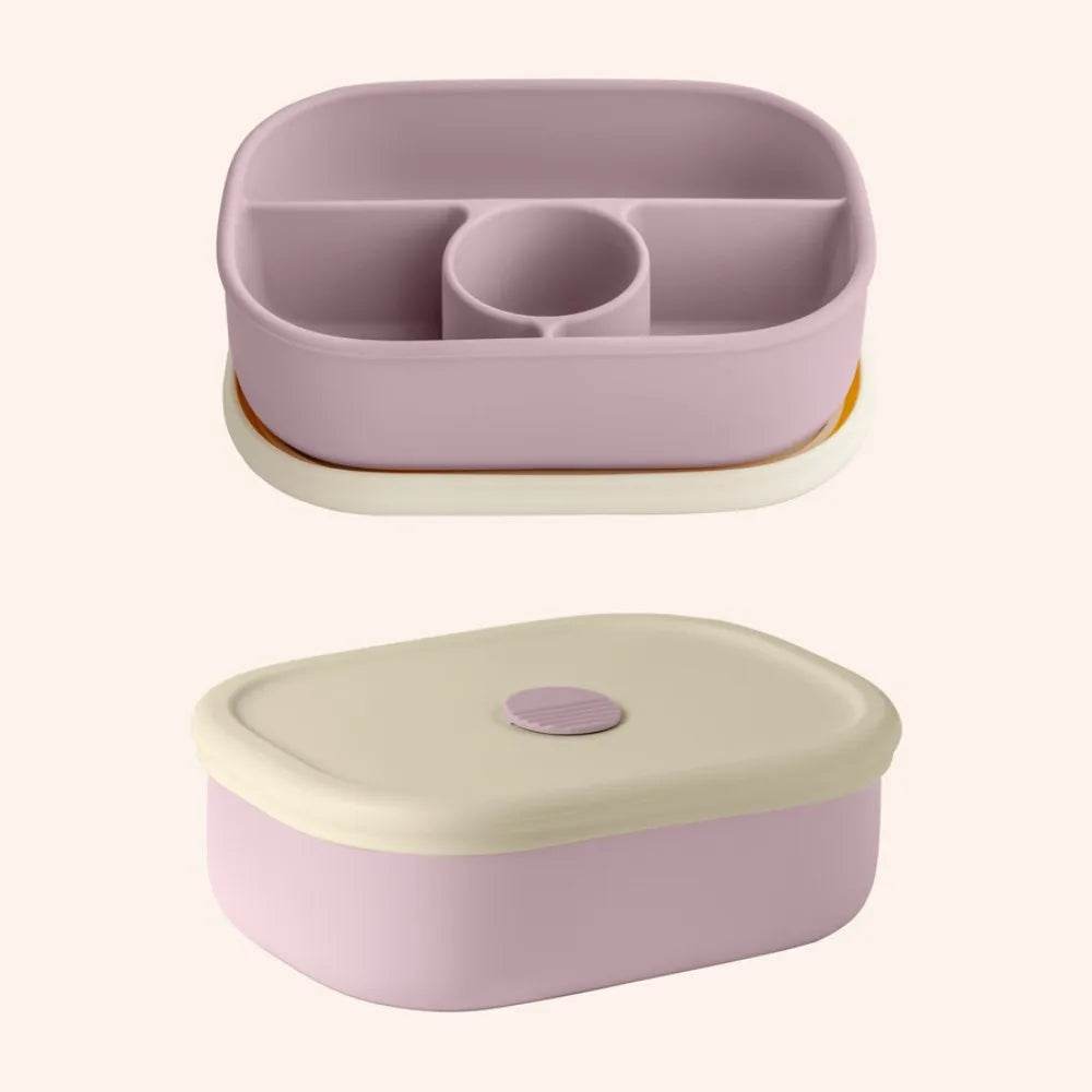 New Portable Lunch Box Food Grade Dishes Tableware Children Bento Box Leakproof Microwavable Feeding Bowl Baby Accessories - AIAZ
