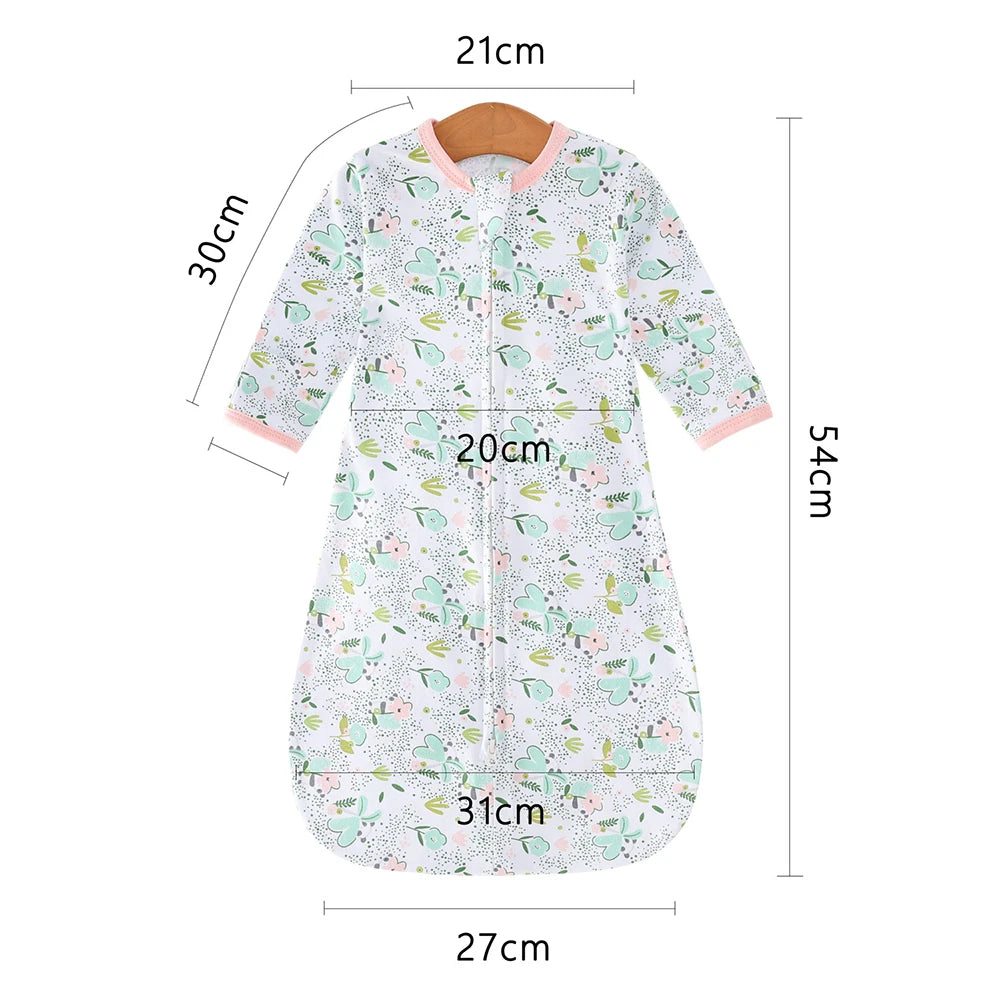Babies Sleeping Bags Newborn Baby Cocoon Swaddle Wrap Envelope 100%Cotton 0-6 Months Baby Blanket Swaddling Wrap Sleepsack