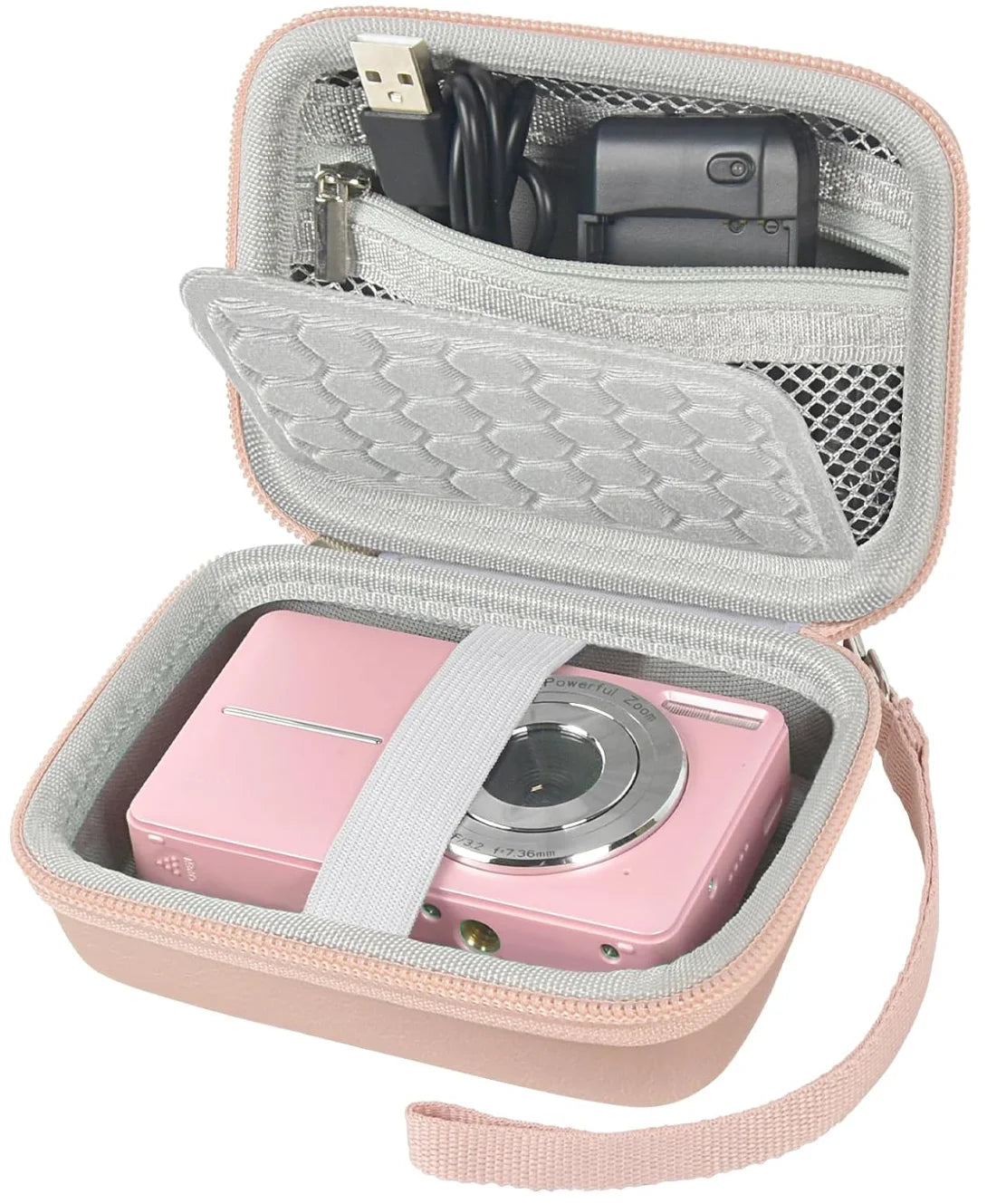 Vlogging Digital Camera Case Compatible with Sevenat/for AUTPIRLF/for Lecran/for AbergBest/for Aufoya/for Kodak Pixpro