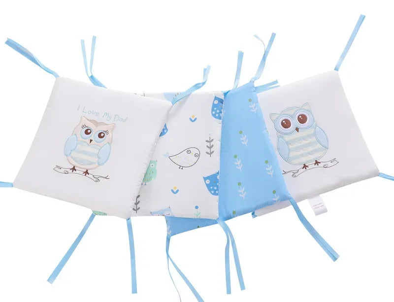 Baby Bed Protector Crib Bumper Pads 6Pcs/Set Baby Bed Bumper Kids Safety Bed Around Cotton Blend Crib Anti-collision Anti-fall