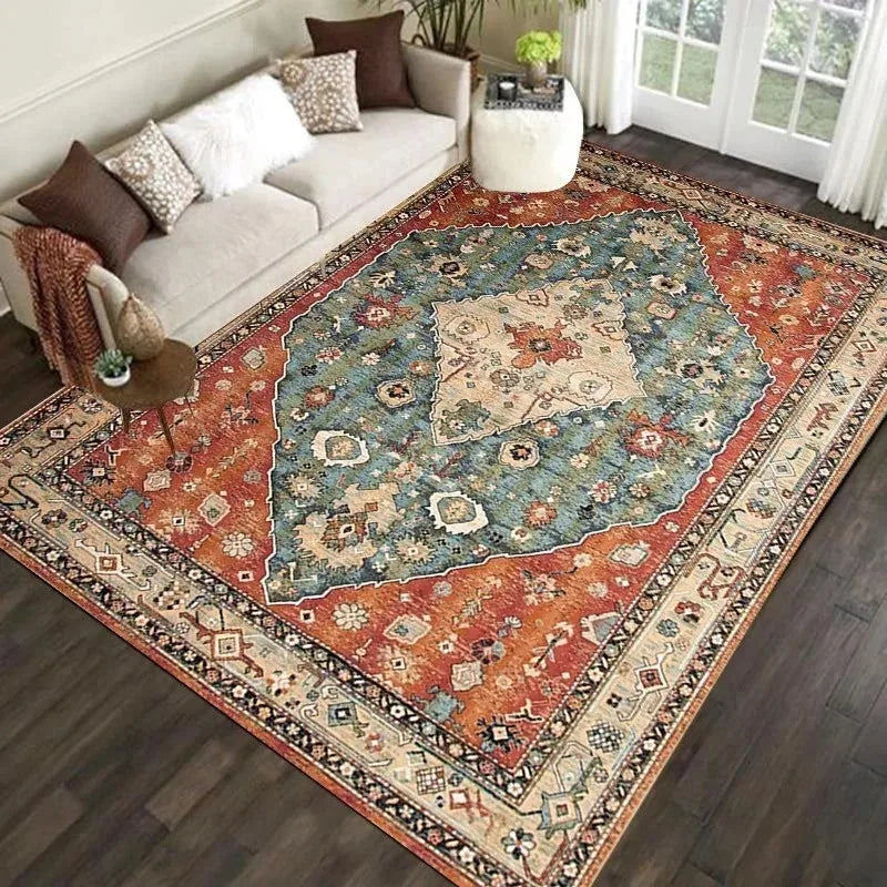 Nordic Moroccan Carpet Bedroom Living Room Dirt Resistant Carpet Bohemian National Style Home Decor Washroom Floor Mat