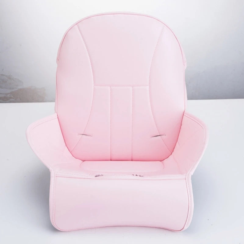 Baby Highchair Seat Cushion Thicken PU Leather Sponge Children Dinning Chair Booster Cushion Pad