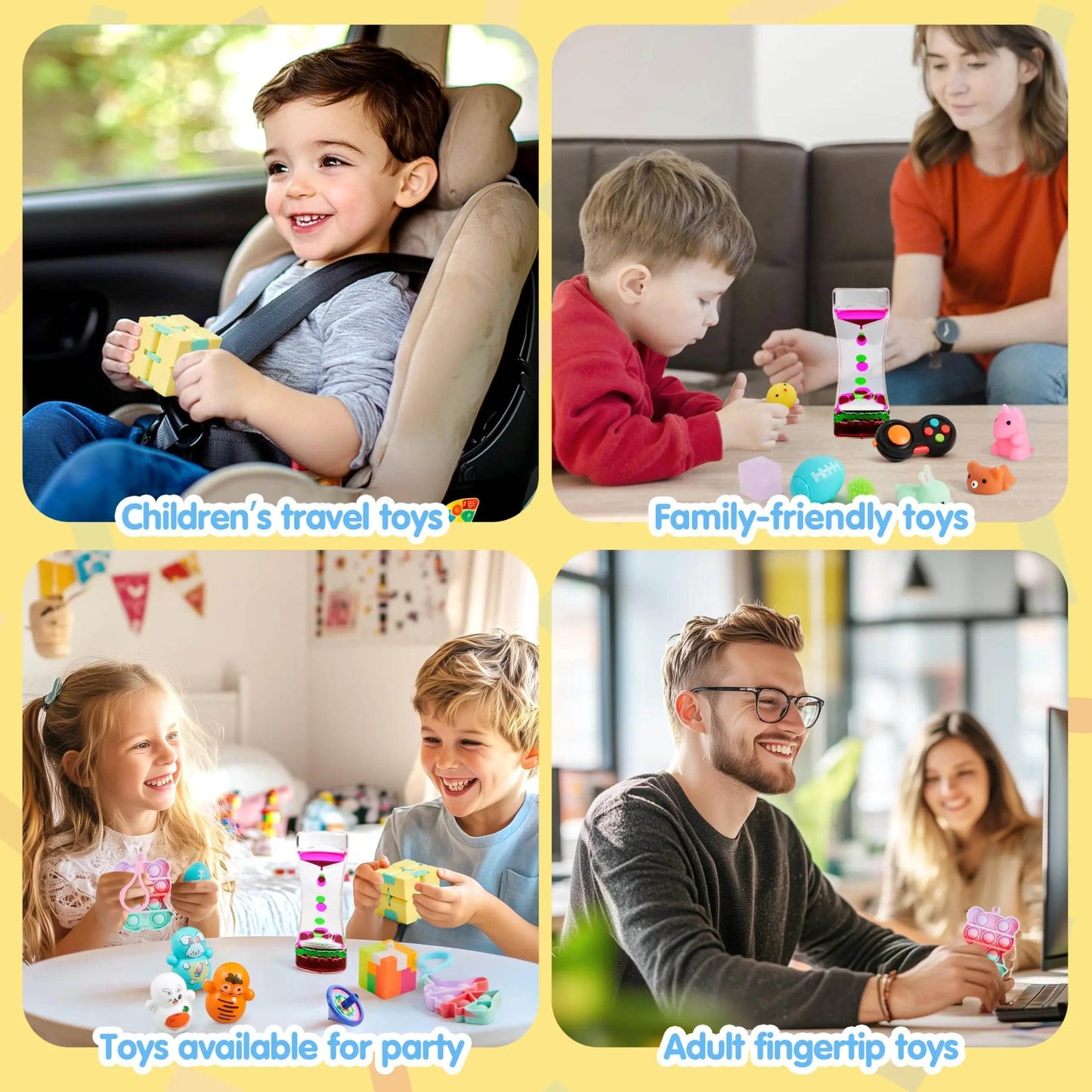 36 Pcs Party Favors for Kids, Popular Fidget Toys Pack, Goodie Bags Fillers for Kids Birthday Party, Prizes in Bulk for School - AIAZ