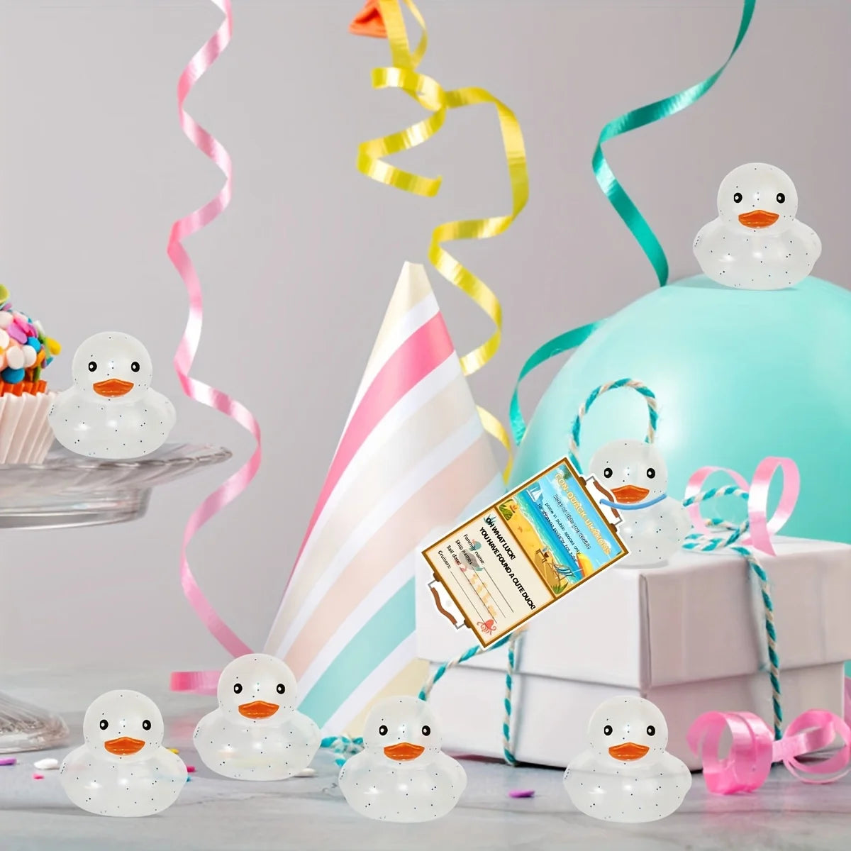 10-100PCS Rubber Duck Bath Duck Toys for Boys Girls,Squeak and Float Ducks in Bulk Baby Shower Duck Decorations Party Favors