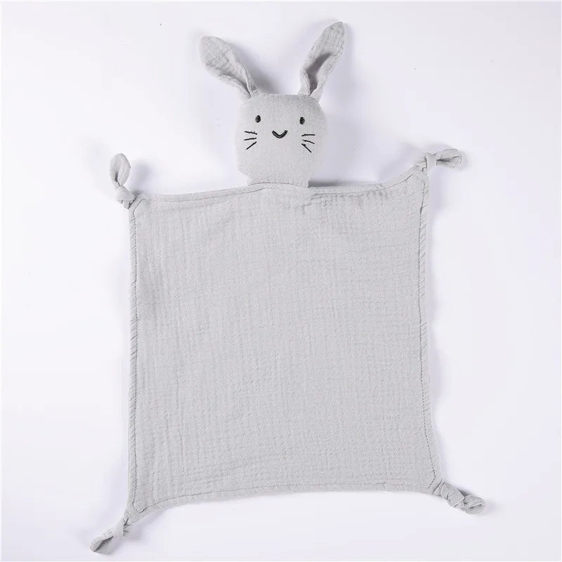 Name Personalized Embroidered Baby Soother Appease Towel Sleeping Baby Comforter Security Blanket Gift For Newbron Baby Newborn