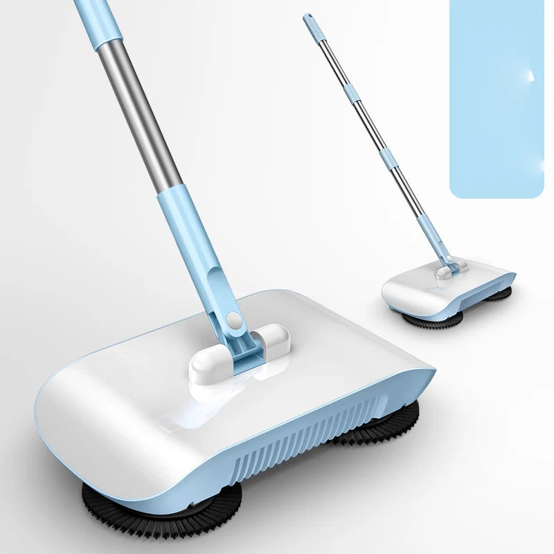 Manufacturer Hand Push Sweeping Robot Household Broom Dustpan Set Household Cleaning All-In-One Machine Lazy