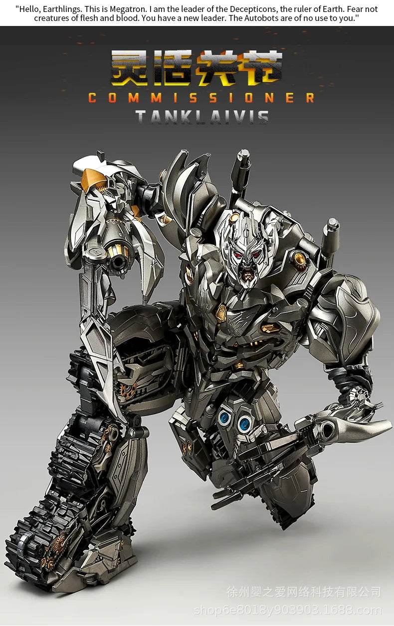 30cm Transformation Megatron Optimus Prime Bumblebee Deformation Movie G1 Anime Figure Action Figure Alloy Robot Mode Toys Gifts - AIAZ