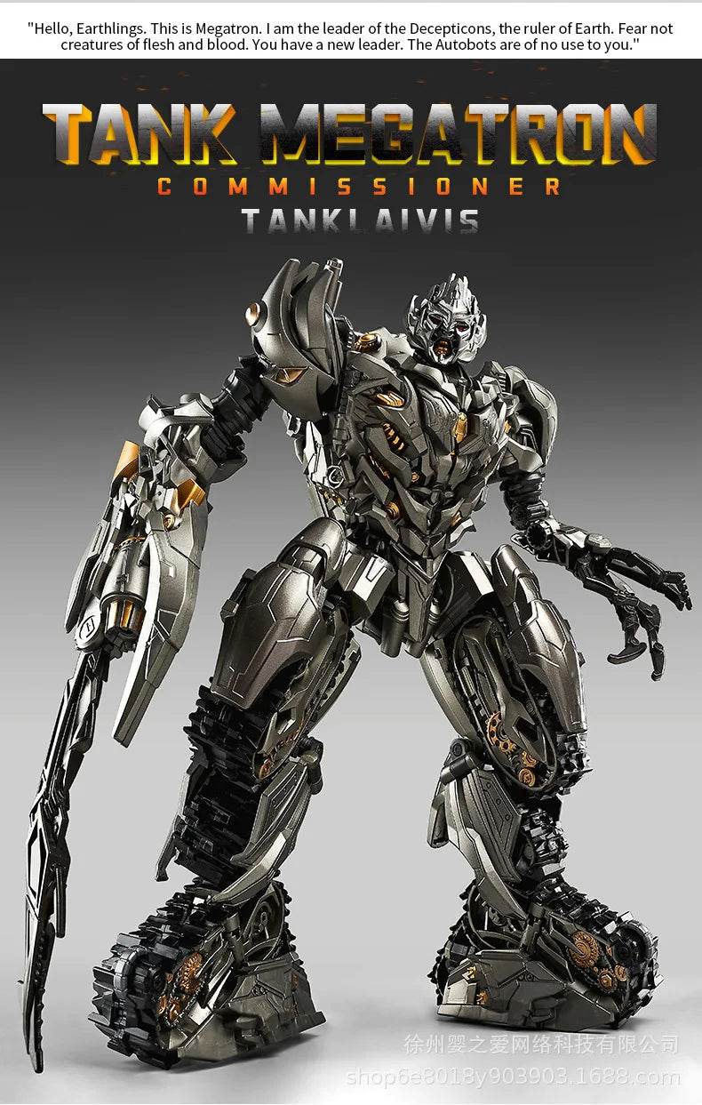 30cm Transformation Megatron Optimus Prime Bumblebee Deformation Movie G1 Anime Figure Action Figure Alloy Robot Mode Toys Gifts - AIAZ