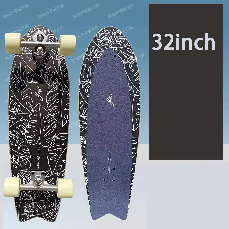 YOW land surf skateboard longboards whole kits good quality spring system branded with trucks wheels bearings and tool