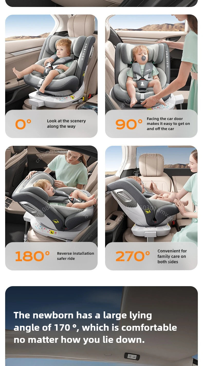 I-size Child safety seat for children baby chair for cars safety seats for children baby car seat 0-12 years old newborn ISOFIX