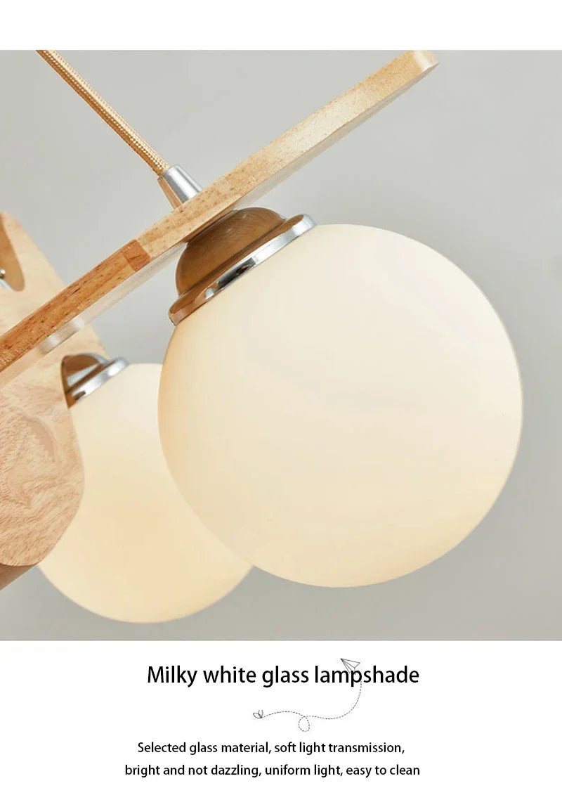 Wooden Handmade Aircraft Hanging Pendant Lights For Bedroom Children Room Decor Suspension Lamps Excluding Light Bulbs