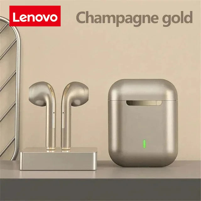 Lenovo Wireless Earbuds Bluetooth Earphones Noise-Cancelling Gaming Headset True Wireless Stereo Earbuds Hands-Free Earbuds