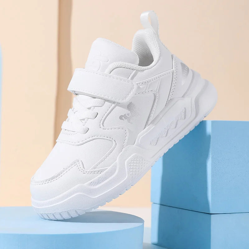 Black Kids Shoes Boys School Sneaker 4 To 12 Years Daily Walking Casual Sneaker Children Sports Shoes for Boy