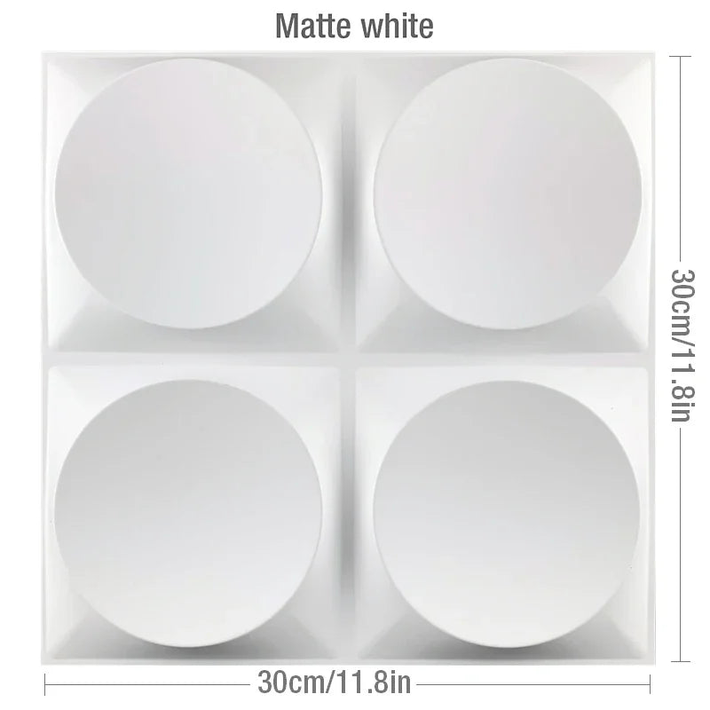 12 Pcs 30cm 3D wall sticker decorative ceiling living room Wood grain wallpaper waterproof 3D Wall panel bathroom kitchen Hotel