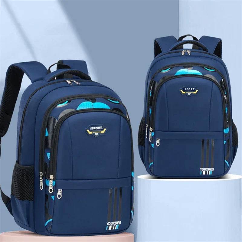 New Children School Bags Kids Backpack In Primary Schoolbag For Teenager Boys Waterproof Backpacks Book Bag - AIAZ