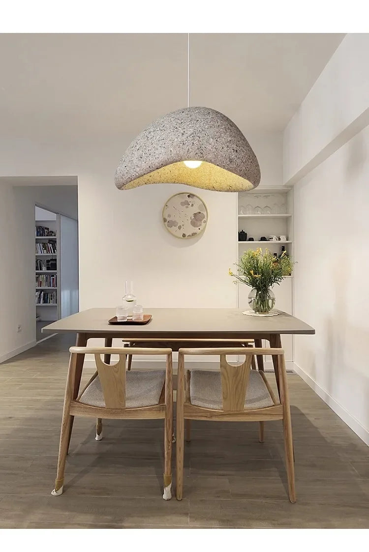 Hot Sales Wabi Sabi Style Chandelier for Homestay Hotelempty Villa Living Room Restaurant Lighting Fixtures G80 Bulb