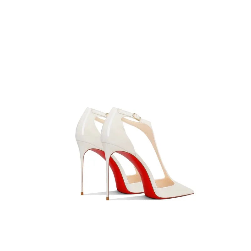 2025 New Summer Elegant Pointed Toe High Heels for Women Beige Stiletto Shoes with Slender Heel