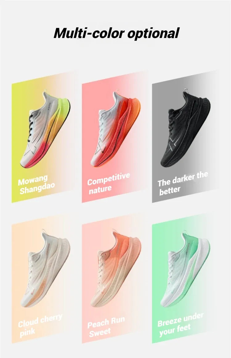 Xtep Women Running Shoes 2000km 3.0 2025 Spring Lightweight Cushioned Wear-Resistant Training Jogging Sneakers 875118110034