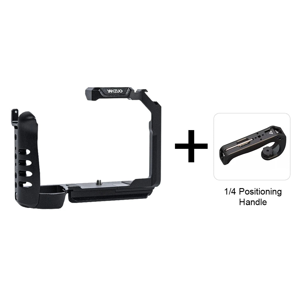 YANZUO Portable Camera G9 Rabbit Cage Kit Suitable For Panasonic Lumlx G9 Camera Metal Protective Frame 1/4 Hole Camera Cage