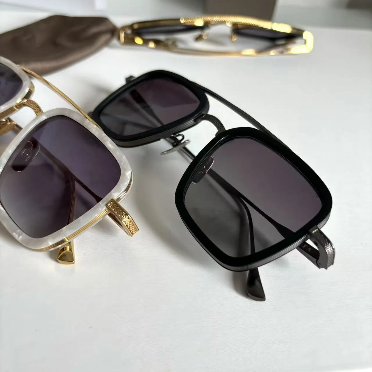 DT FLIGHT 006 Luxury Mens And Womens Sunglasses Top Quality 18K Designer Eyeglasses Acetate UV400