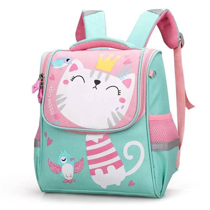 Children School Bags Girls Boys Backpacks Kindergarten Schoolbag Cartoon Animal Toddler Kids Backpack For 2-8 Years - AIAZ