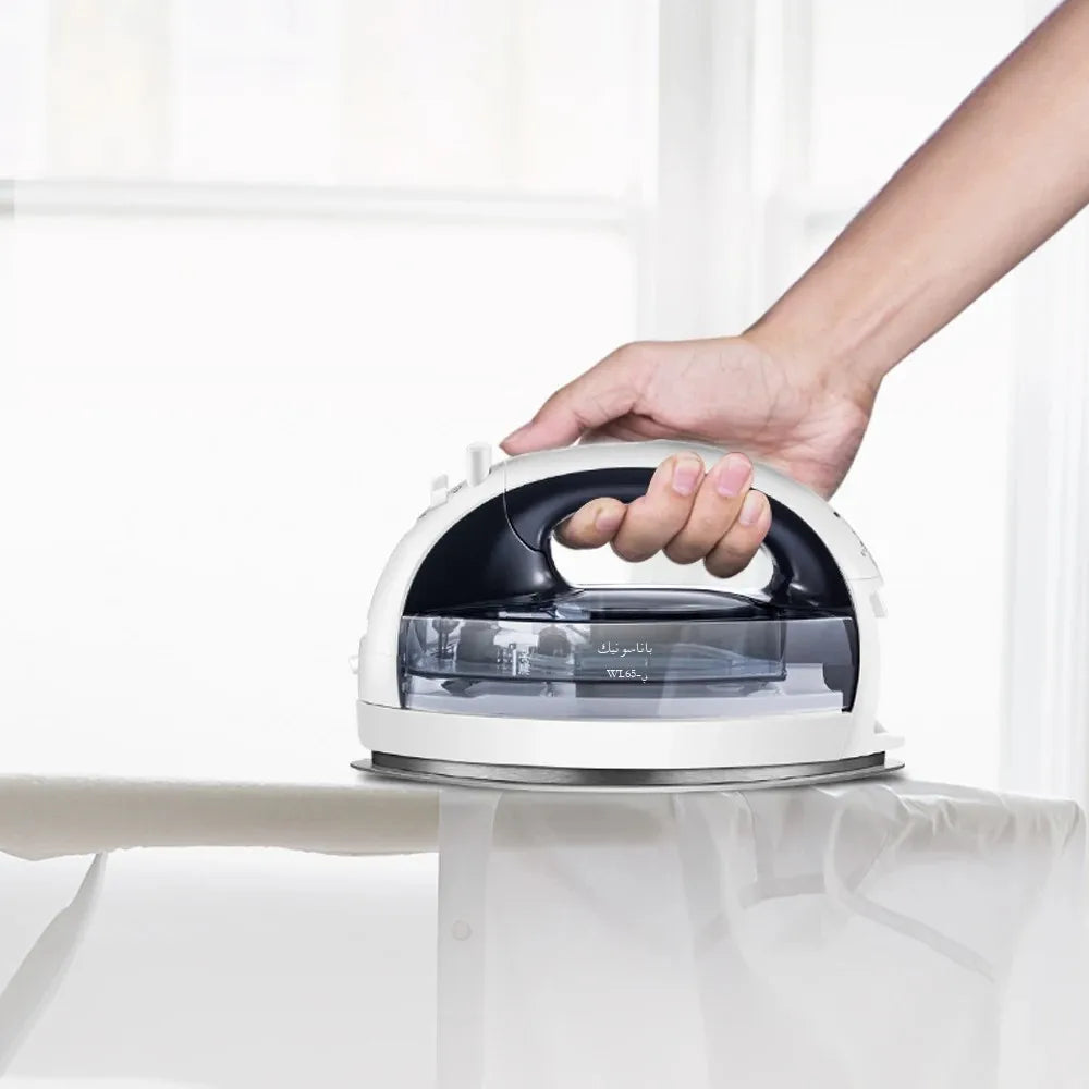 Panasonic cordless Steam Iron Handheld 3-speed Adjustable Ironing Machine Portable Ceramic Bottom Plate 2400W Fabric Steamer