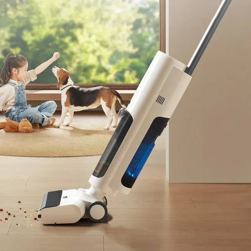 XIAOMI MIJIA Wireless Floor Washer 4C Wet and Dry Vacuum Cleaner for Home Self Cleaning Crawler Roller Brush Mopping