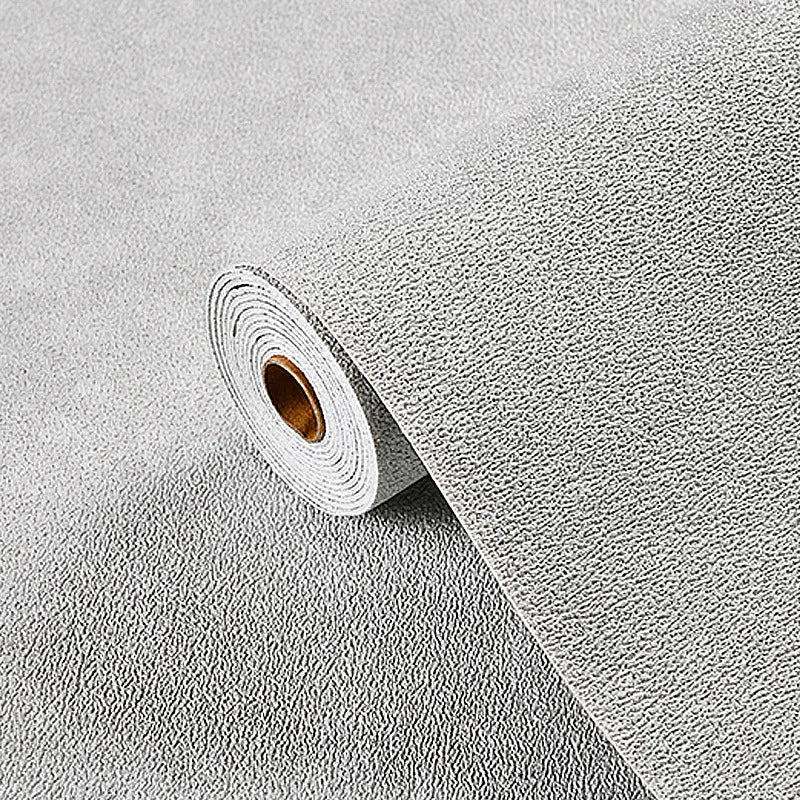 Self Adhesive 3D Panel Linen Wallpaper Foam Soundproof Waterproof 3D Diatom mud Wall Sticker modern simple Bedroom Wallpaper