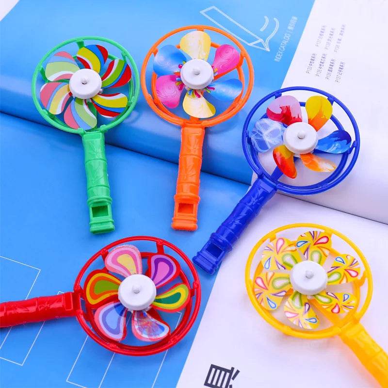 10-30 Pcs Kids Party Favors Bulk Toys Gift Kids Whistle Windmill Toy Pinata Stuffing Carnival Prizes Boys Girls Birthday Gifts - AIAZ