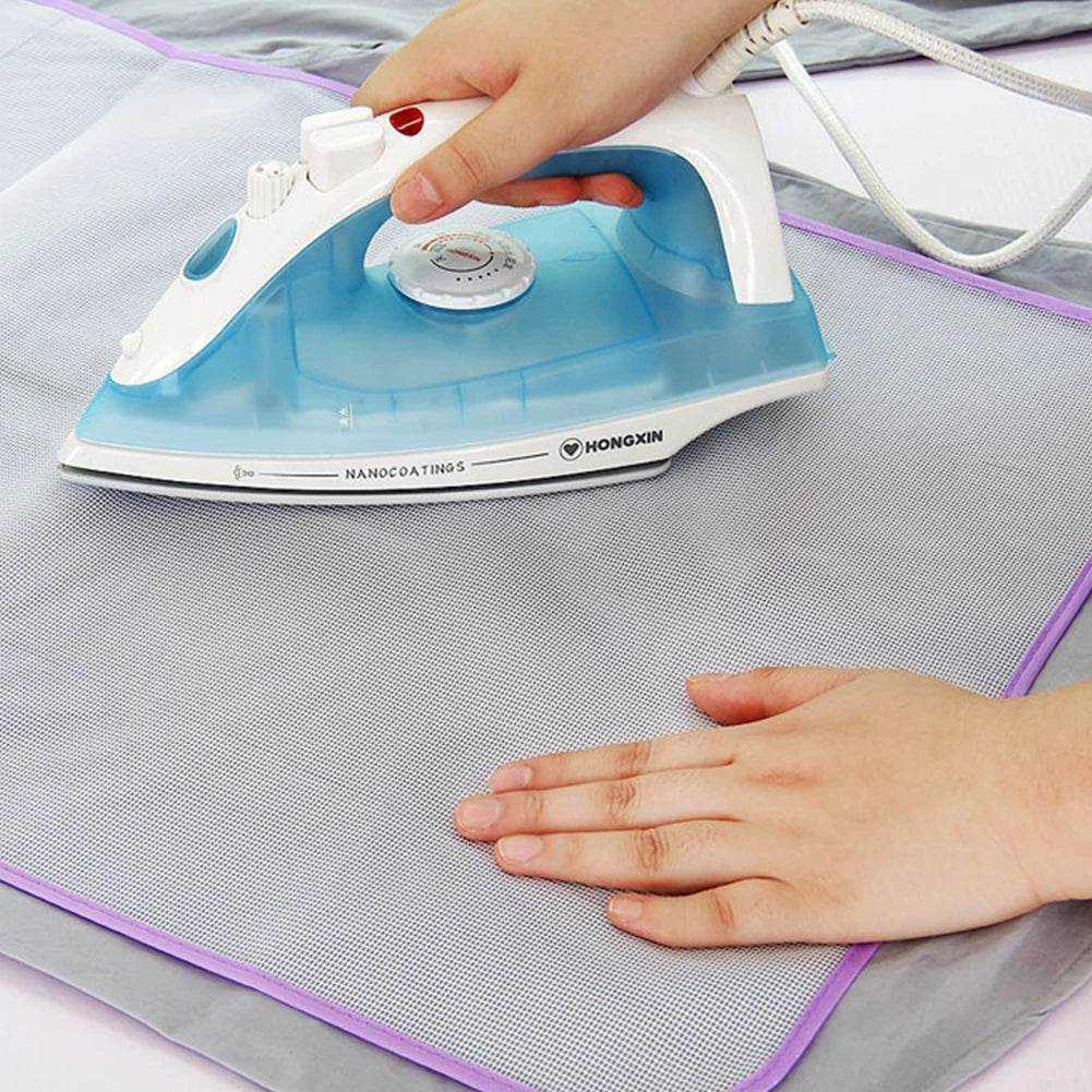 2Pcs Ironing Board Covers Ironing Cloth Protect Garment Iron Clothes Heat Resistant Ironing Protective Insulation Pad - AIAZ
