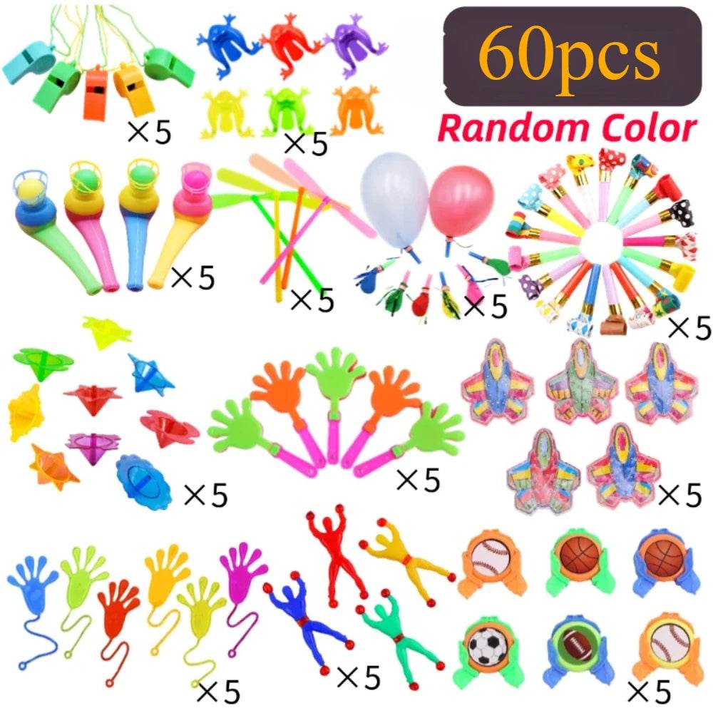 40-150 Pcs Kids Birthday Party Favors Pinata Guest Gift Assortment Giveaway Pinata Stuffed Bulk Kids Toys Gifts - AIAZ