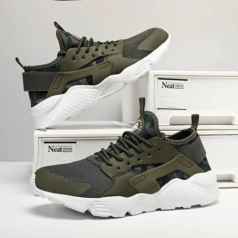 Sneakers for Men Autumn Breathable Casual Shoes Outdoor Lightweight Platform Fashion Elastic Socks Low Top Vulcanized Shoes 2024 - AIAZ