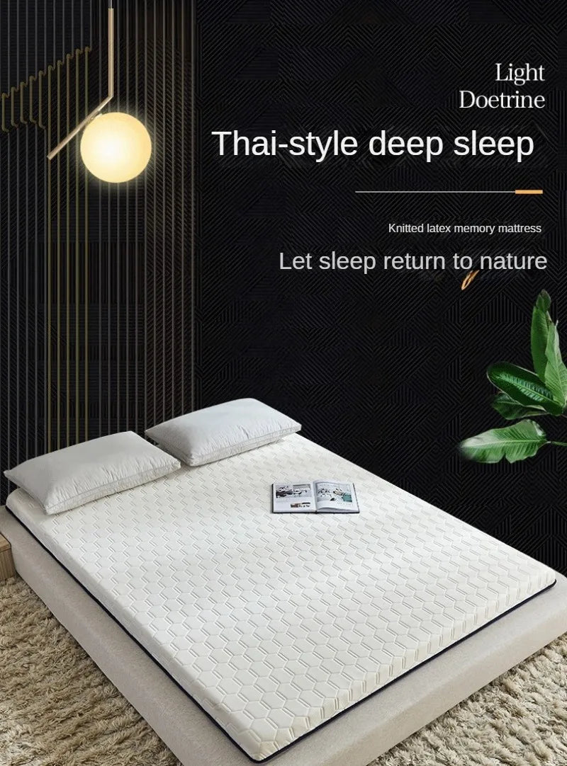 Household Thickened Foldable Tatami Cotton Mattress Cushion Non-Slip Mat for Home Student Dormitory hotel Single Double Bed