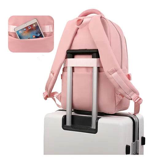 BAIJIAWEI brand college and high school student school backpacks Nylon orthopedic school bags reduces the burden girls schoolbag - AIAZ