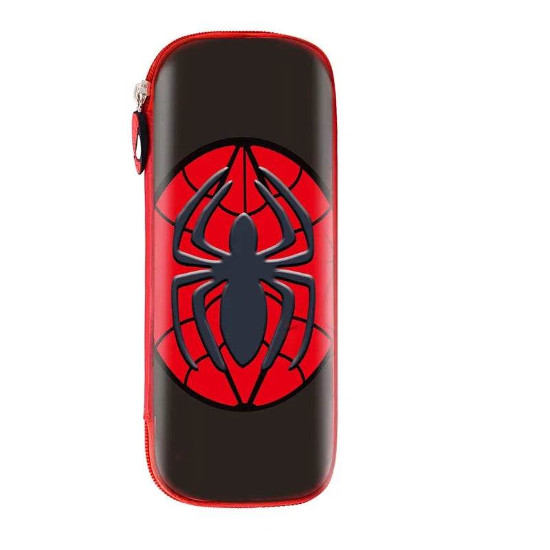 Spidermans Pencil Case Office School Supplies Marvels Super Hero Cover Movie Pencil Pouch Kids Pen Bag Student Stationery Gifts - AIAZ
