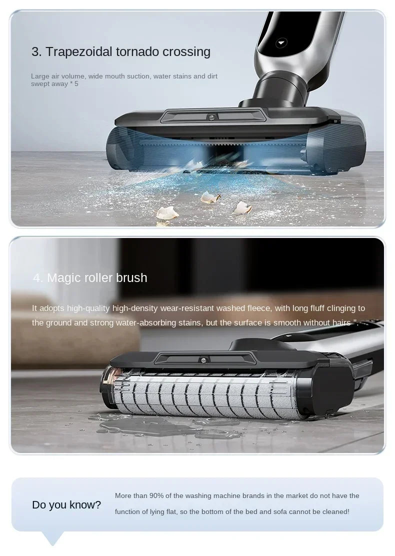 jimmy P4 Polaris Household Vacuum cleaner Floor cleaner Vacuum mop Floor Dry and wet integrated cleaner to remove bacteria Origi