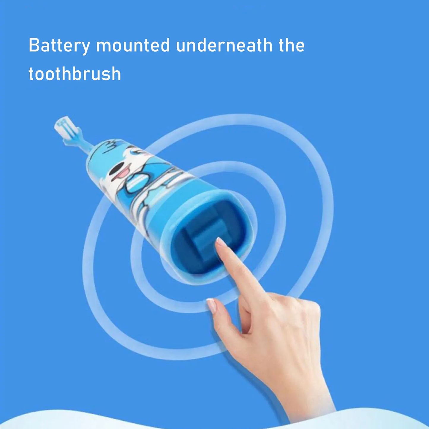 2-12 years old children electric toothbrush training toothbrush baby cartoon toothbrush automatic toothbrush clean mouth
