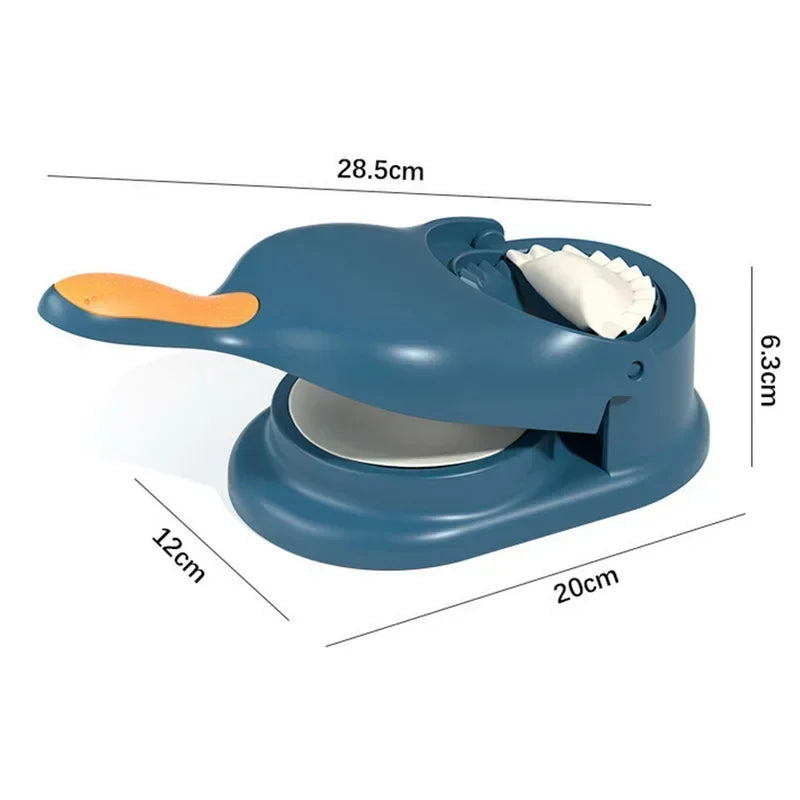 2 in1 Dumpling Maker DIY Kit Wrapper Presser Dough Pressing Ideal for Home Cooking Dough Skin Molder Machine Kitchen Gadgets