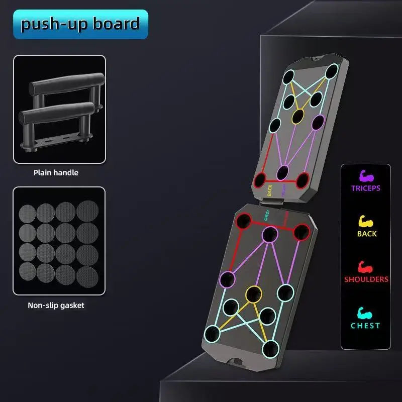 Folding Push-up Board Support Muscle Exercise Multifunctional Table Portable Fitness Equipment Abdominal Enhancement Support