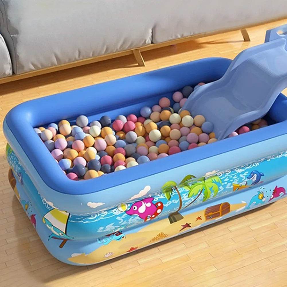 Inflatable Swimming Pool Baby Swimming Pools Removable Indoor Outdoor Swimming Pools Children Summer Pool Toys for Pool Party - AIAZ