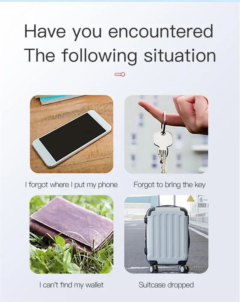 OPPO Mini GPS Tracker Bluetooth 5.0 Children Elderly Anti-Lost GPS Device Car Tracking Locator For IOS Android Smart Finder